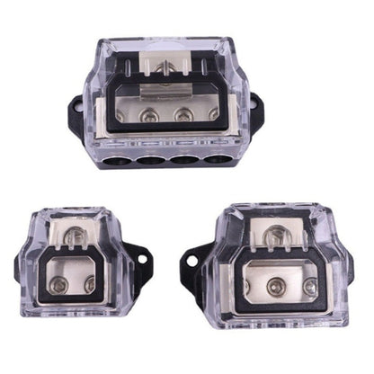 Car Audio Amplifier Modification Fuse Ground Box Hub, 1 To 2, 1 To 3, 1 To 4