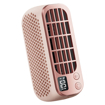 USB Charging Digital Display Portable Bladeless Outdoor Mini Night Light Fan