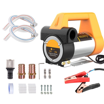 Small Portable Diesel Electric Self-Priming Oil Pump, 12v Single Turn, 12v Single Turn + 4m Tube, 12v Forward And Reverse, 12v Forward And Reverse + 4m Tube, High Power 12v Forward And Reverse, High Power 12v Forward And Reverse + 6m Tube