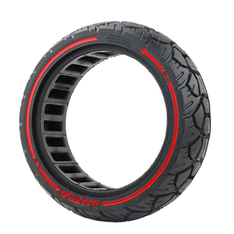 AIMITE 8.5 x 2.5-3.0 / 56 Card Slot 8.5 inch Electric Scooter Universal Off-Road Tire, 8.5 x 2.5-3.0 56 Card (Red Line)