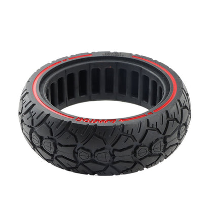 AIMITE 8.5 x 2.5-3.0 / 56 Card Slot 8.5 inch Electric Scooter Universal Off-Road Tire, 8.5 x 2.5-3.0 56 Card (Red Line)
