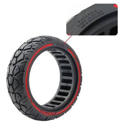 AIMITE 8.5 x 2.5-3.0 / 56 Card Slot 8.5 inch Electric Scooter Universal Off-Road Tire, 8.5 x 2.5-3.0 56 Card (Red Line)