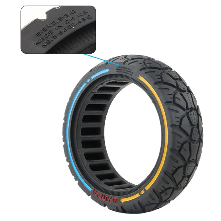 AIMITE 8.5 x 2.5-3.0 / 56 Card Slot 8.5 inch Electric Scooter Universal Off-Road Tire, 8.5 x 2.5-3.0 56 Card (Two Colors)