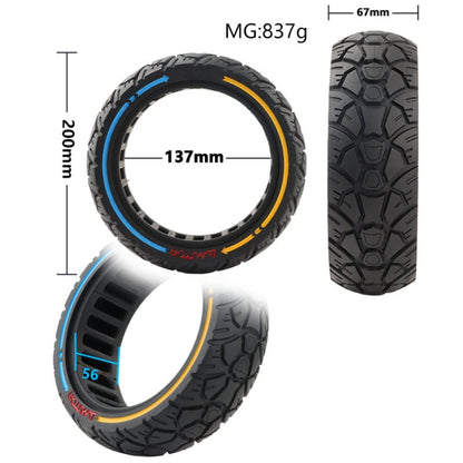 AIMITE 8.5 x 2.5-3.0 / 56 Card Slot 8.5 inch Electric Scooter Universal Off-Road Tire, 8.5 x 2.5-3.0 56 Card (Two Colors)