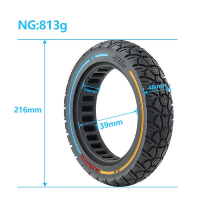 AIMITE 9.5 x 2.125 / 36 Card 9.5 inch Electric Scooter 230 x 50 Universal Off-Road Tire, Colorful