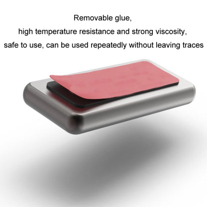 Car Metal Wood Aromatherapy Magnetic Luminous Car Moving Number Plate