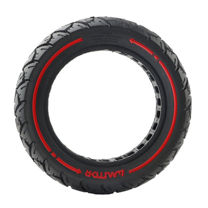 AIMITE 10 inch 45mm Slot Scooter Universal Anti-Blast Anti-skid Shock Absorption Off-road Tire, Red Line