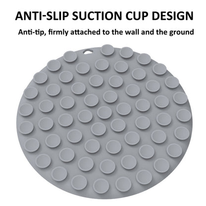 7 Inch Pet Licking Mat with Suction Cups Non-Slip Slow Feeding Mat for Dogs & Cats, Grey, Mint Color, Blue