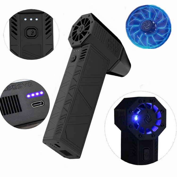 130000R PM52+M/S Brushless Motor Industrial Dust Blowing Turbo Fan, 130000RPM 52+M/S