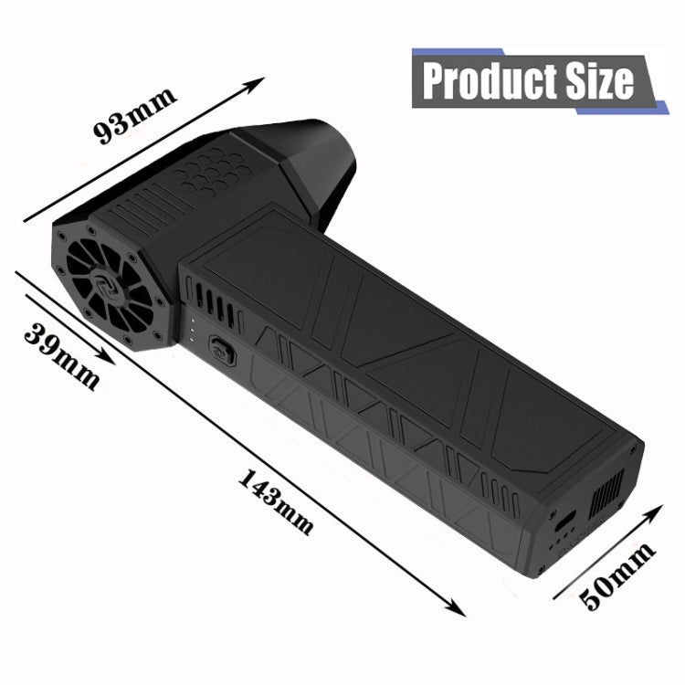 130000R PM52+M/S Brushless Motor Industrial Dust Blowing Turbo Fan, 130000RPM 52+M/S