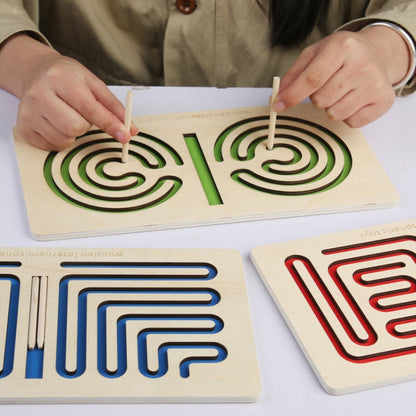 Left And Right Brain Motion Training Maze Toy Children Thinking Enlightenment Puzzle Teaching Aids