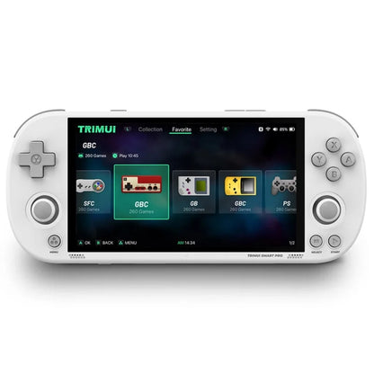 Trimui Smart Pro 4.96 Inch IPS Screen Handheld Game Console Open Source Linux System, 64G, 128G, 256G