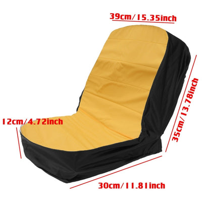 15 Inch Heavy-Duty Agricultural Vehicle Lawn Mower Seat Dust Cover, 15 Inch, 11 Inch