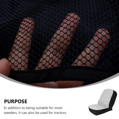 15 Inch Heavy-Duty Agricultural Vehicle Lawn Mower Seat Dust Cover, 15 Inch, 11 Inch