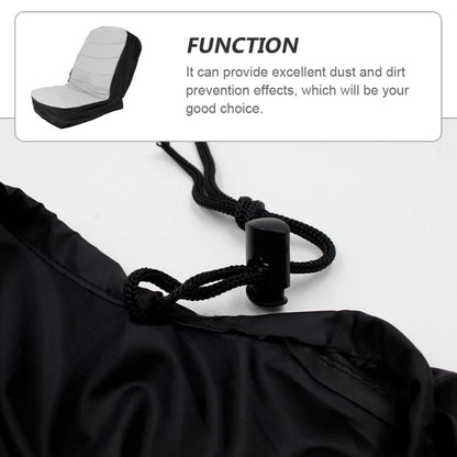 15 Inch Heavy-Duty Agricultural Vehicle Lawn Mower Seat Dust Cover, 15 Inch, 11 Inch