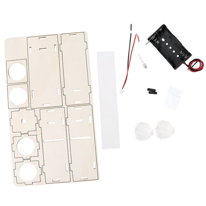 DIY Children Homemade Slide Projector Pupils Educational Toy Science Experiment Equipment