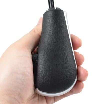 For BMW E Chassis Gear Lever Head, Universal For Left And Right Driving, Short Rod Round Head, Long Rod Round Head, 1/3 Series Z4 Round Head Walnut, 1/3 Series Z4 Round Head Carbon Fiber Pattern, 1/3 Series Z4 Round Head Silver