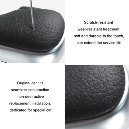 For BMW E Chassis Gear Lever Head, Universal For Left And Right Driving, Short Rod Round Head, Long Rod Round Head, 1/3 Series Z4 Round Head Walnut, 1/3 Series Z4 Round Head Carbon Fiber Pattern, 1/3 Series Z4 Round Head Silver