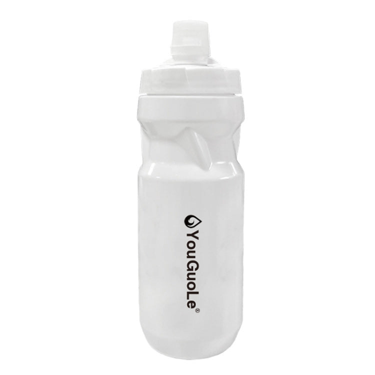 YouGuoLe 600ml PP5 Plastic Outdoor Bicycle Cycling Fitness Squeeze Water Cup
