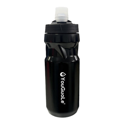 YouGuoLe 600ml PP5 Plastic Outdoor Bicycle Cycling Fitness Squeeze Water Cup