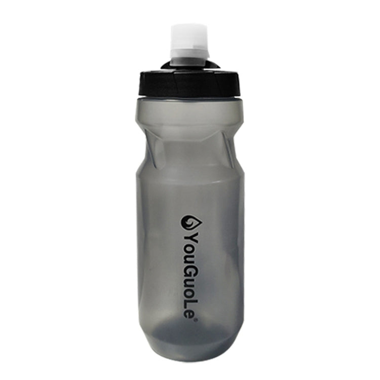 YouGuoLe 600ml PP5 Plastic Outdoor Bicycle Cycling Fitness Squeeze Water Cup