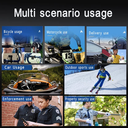 2.0 Inch IPS Screen Video Recorder With Back Clip IP65 Waterproof Mini Camcorders, L9 1080P, L9 2K WIFI Version