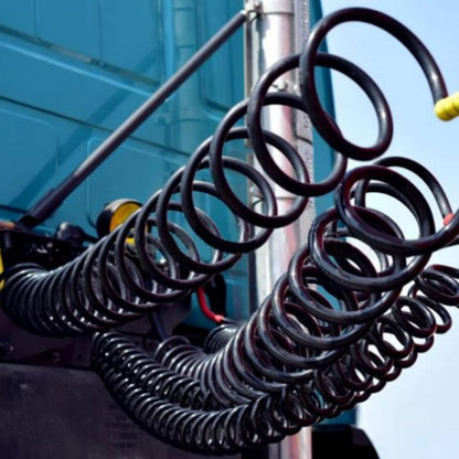 European 7 Pin 12 Volt Car Trailer Connector With Wire, 1101