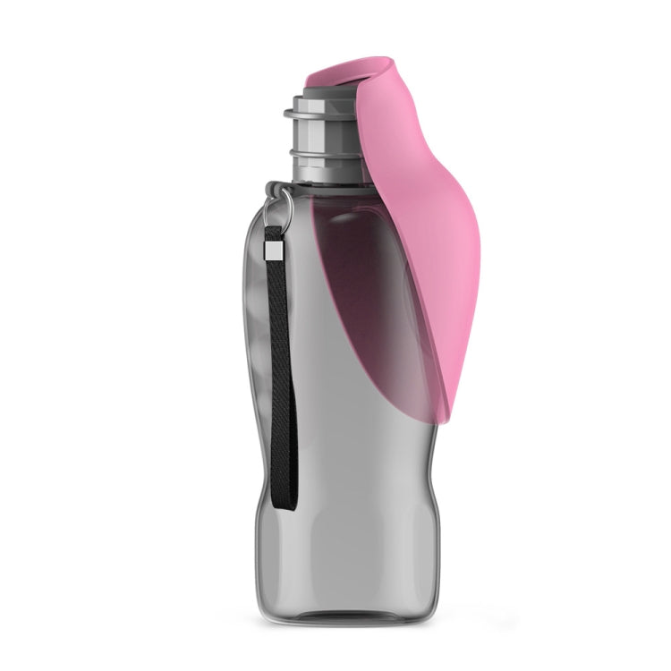 Leaf-shaped Pet Outdoor Folding Water Bottle Outdoor Portable Water Dispenser, Blue Gray, Lake Blue, Pink
