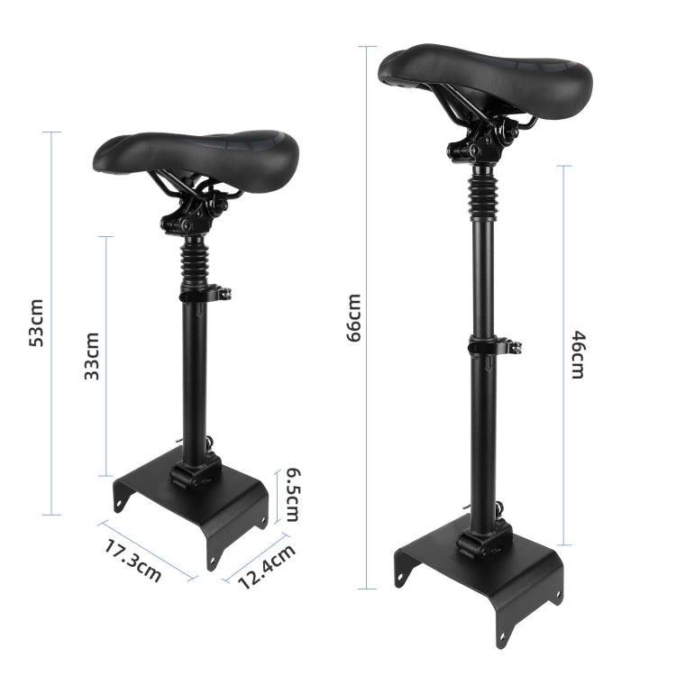 For Ninebot F20 / F25 / F30 / F40 Scooter Seat Saddle Small Seat Bag Foldable Seat