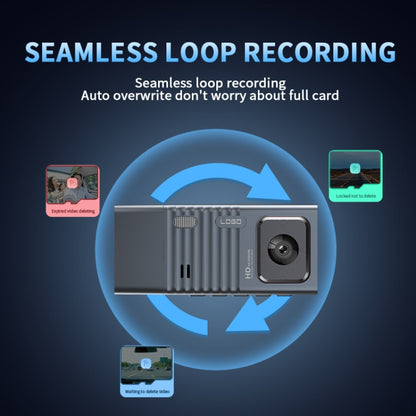 3 Camera Lens 3-inch IPS Screen WiFi Car Dash Cam 1080P Night Vision Dash Camera for Cars, 32G, 64G