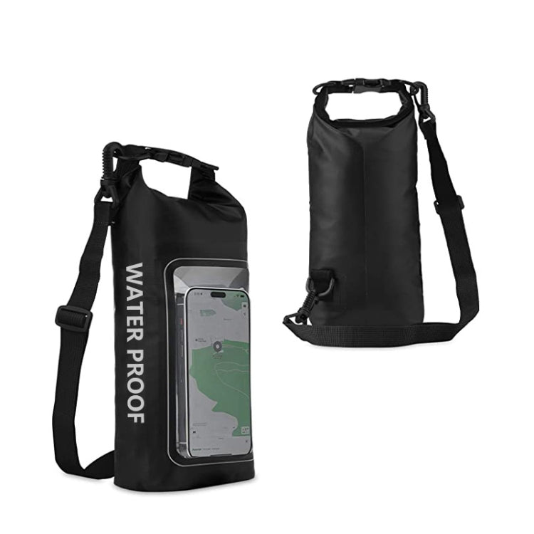 2 In 1 Outdoor Cycling Crossbody Phone Bag PVC Swimming IPX6 Waterproof Bag, 2L, 5L