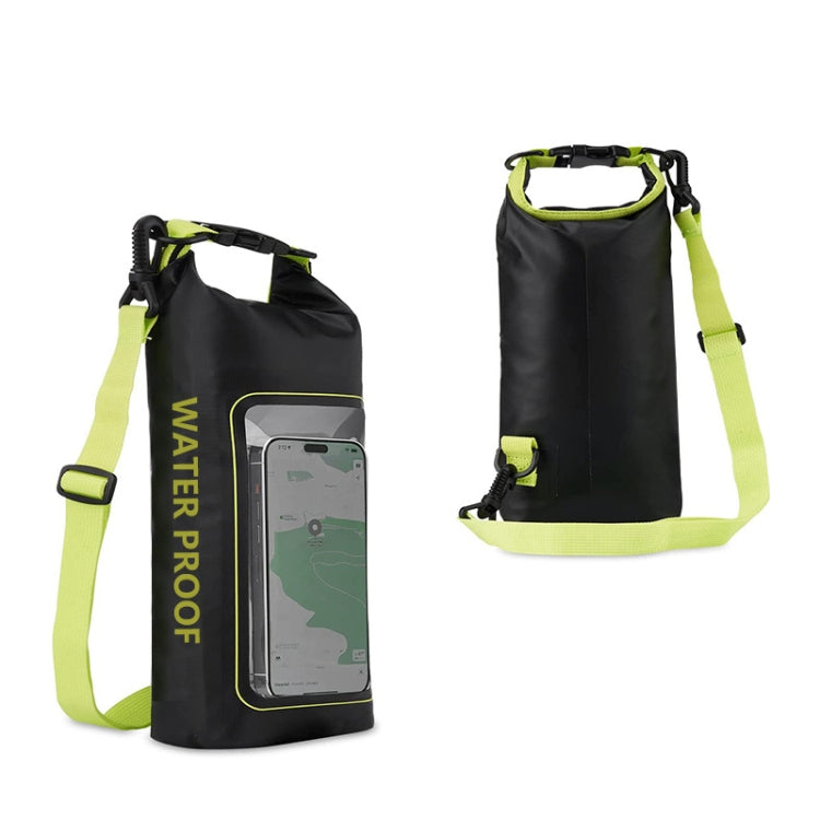 2 In 1 Outdoor Cycling Crossbody Phone Bag PVC Swimming IPX6 Waterproof Bag, 2L, 5L