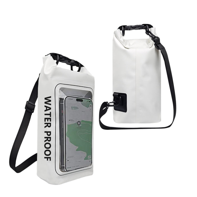 2 In 1 Outdoor Cycling Crossbody Phone Bag PVC Swimming IPX6 Waterproof Bag, 2L, 5L