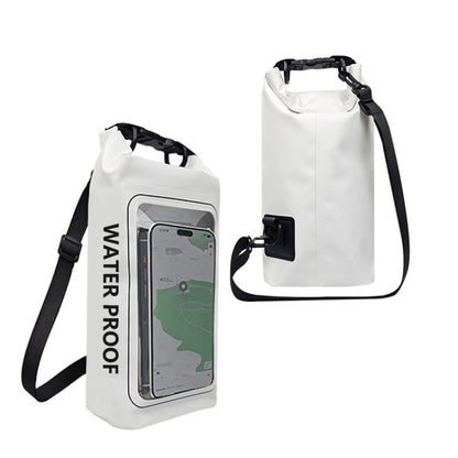 2 In 1 Outdoor Cycling Crossbody Phone Bag PVC Swimming IPX6 Waterproof Bag, 2L, 5L