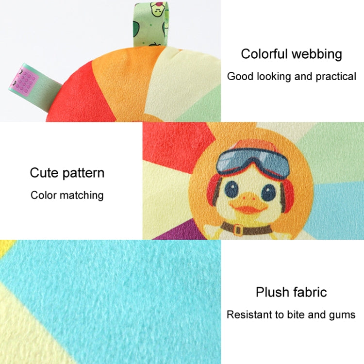 Dog Flying Saucer Toy Outdoor Plush Audible Interactive Teething Bite Resistant Puppy Flying Discs, Duck, Chicken, Shark, Seal