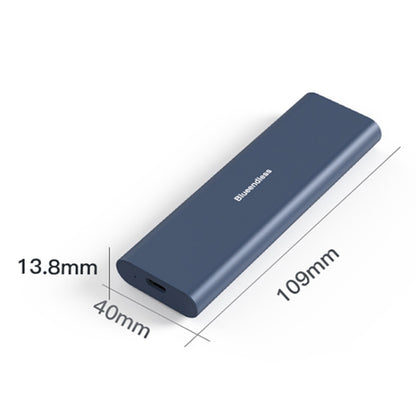 Blueendless M2815SN M.2 Dual Protocol Type-C 3.1 Mobile Hard Disk Box Laptop External SSD, M2815SN