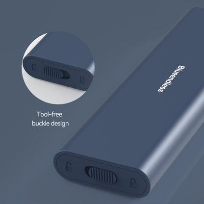 Blueendless M2815SN M.2 Dual Protocol Type-C 3.1 Mobile Hard Disk Box Laptop External SSD, M2815SN
