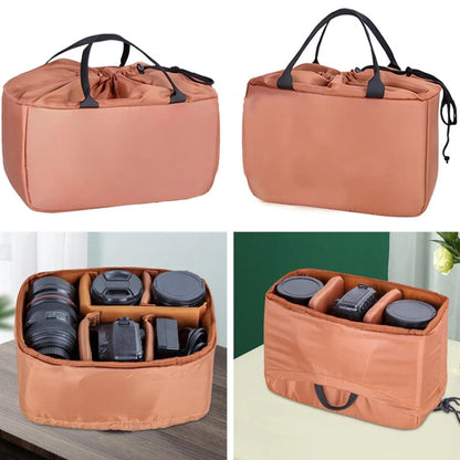 DSLR Camera Handbag Velvet Camera Inner Bag