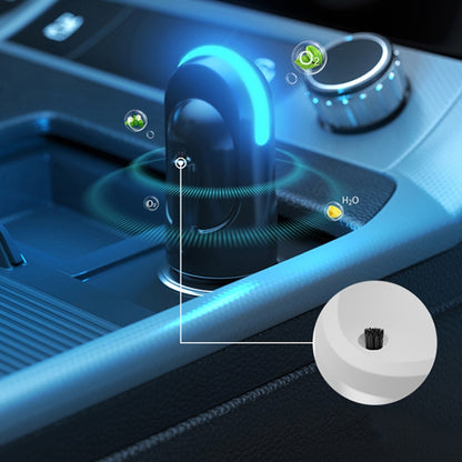 Car-mounted Portable Mini Negative Ion Filter Air Purifier, USB White, USB Black, Cigarette Lighter White, Cigarette Lighter Black