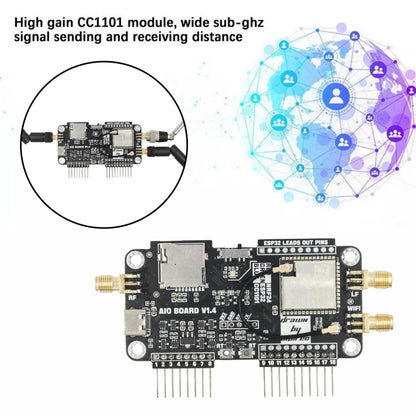 3 In 1 WIFI NRF24+ESP32 Multi-Function Expansion Module, 3 in 1