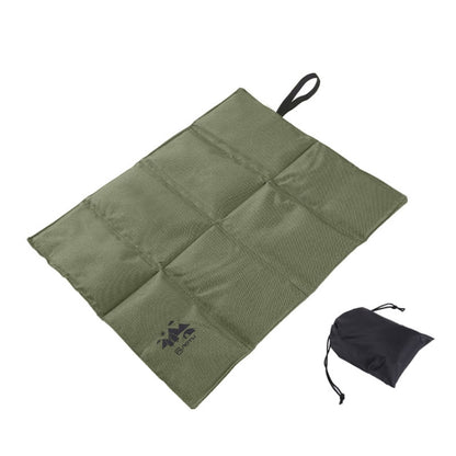 AOTU AT6225 Portable Waterproof Picnic Cushion Moisture-Proof Camping Cushion Thickened Outdoor Beach Travel Folding Small Cushion, 4 Fold Black, 4 Fold Army Green, 4 Fold Khaki, 6 Fold Khaki, 6 Fold Gray, 8 Fold Black, 8 Fold Army Green