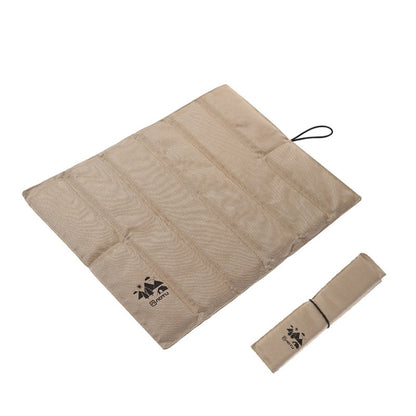 AOTU AT6225 Portable Waterproof Picnic Cushion Moisture-Proof Camping Cushion Thickened Outdoor Beach Travel Folding Small Cushion, 4 Fold Black, 4 Fold Army Green, 4 Fold Khaki, 6 Fold Khaki, 6 Fold Gray, 8 Fold Black, 8 Fold Army Green