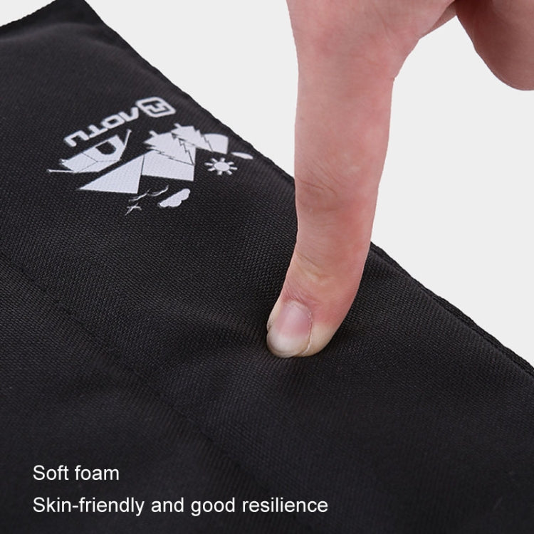 AOTU AT6225 Portable Waterproof Picnic Cushion Moisture-Proof Camping Cushion Thickened Outdoor Beach Travel Folding Small Cushion, 4 Fold Black, 4 Fold Army Green, 4 Fold Khaki, 6 Fold Khaki, 6 Fold Gray, 8 Fold Black, 8 Fold Army Green