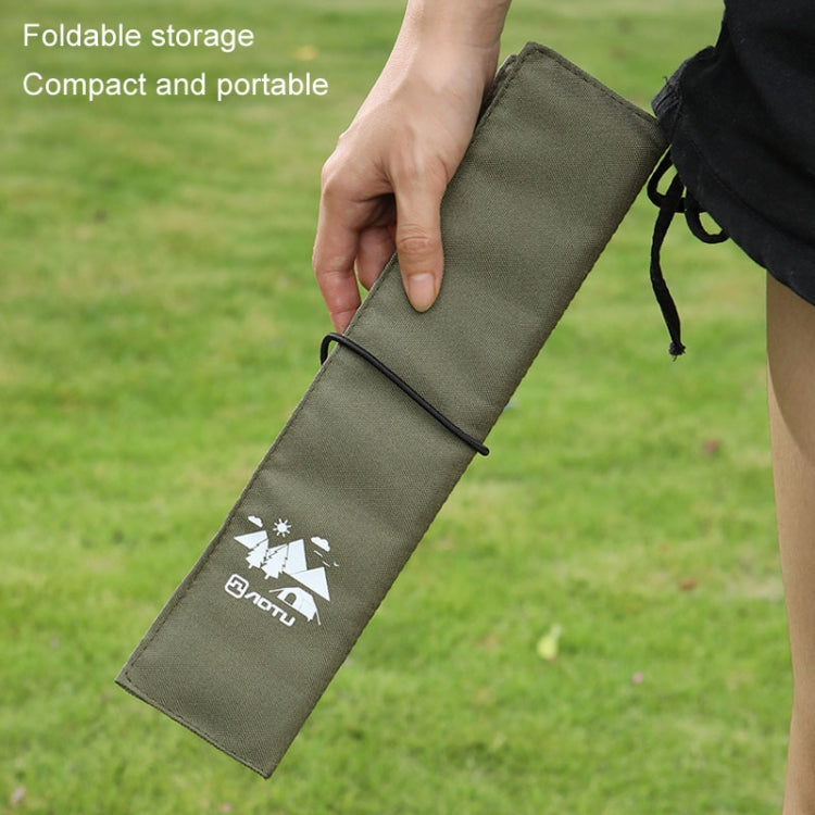 AOTU AT6225 Portable Waterproof Picnic Cushion Moisture-Proof Camping Cushion Thickened Outdoor Beach Travel Folding Small Cushion, 4 Fold Black, 4 Fold Army Green, 4 Fold Khaki, 6 Fold Khaki, 6 Fold Gray, 8 Fold Black, 8 Fold Army Green