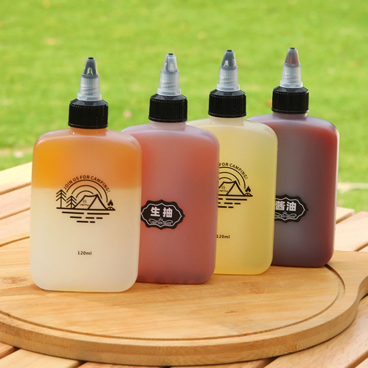 Outdoor Portable Dispenser Small Oil Bottle Camping Leak-proof Storage Seasoning Bottle, AOTU AT6478 120ml