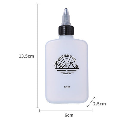 Outdoor Portable Dispenser Small Oil Bottle Camping Leak-proof Storage Seasoning Bottle, AOTU AT6478 120ml