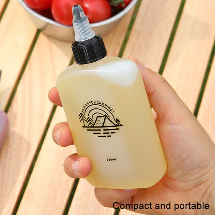Outdoor Portable Dispenser Small Oil Bottle Camping Leak-proof Storage Seasoning Bottle, AOTU AT6478 120ml