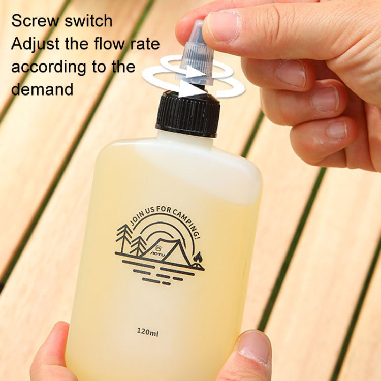 Outdoor Portable Dispenser Small Oil Bottle Camping Leak-proof Storage Seasoning Bottle, AOTU AT6478 120ml
