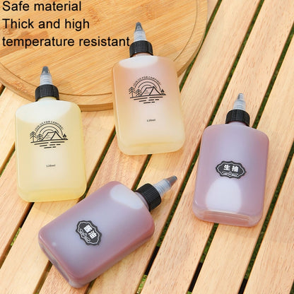 Outdoor Portable Dispenser Small Oil Bottle Camping Leak-proof Storage Seasoning Bottle, AOTU AT6478 120ml