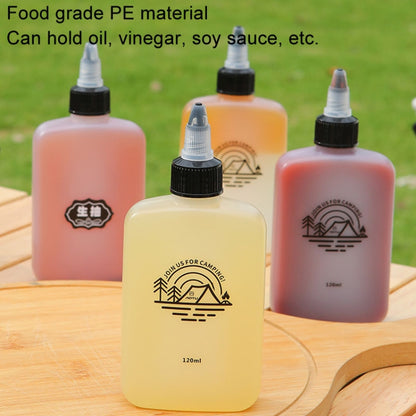 Outdoor Portable Dispenser Small Oil Bottle Camping Leak-proof Storage Seasoning Bottle, AOTU AT6478 120ml